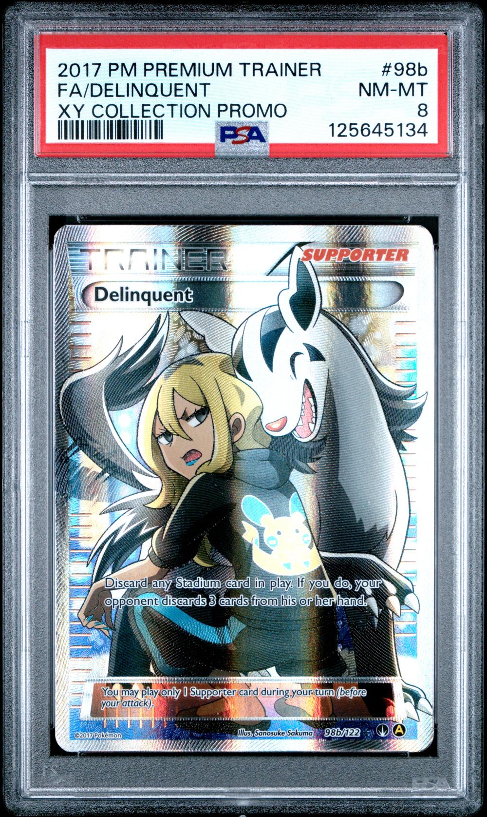 2017 Delinquent Full Art - Pokémon Pokémon Premium Trainer XY